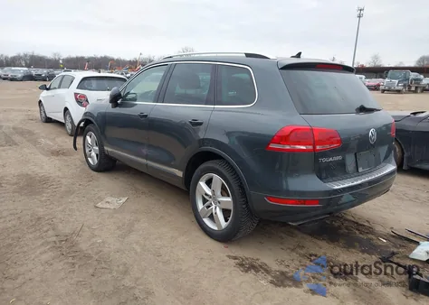 2012 Volkswagen Touareg Vr6 Lux z USA, uszkodzony, nr VIN WVGEF9BP3CD008220